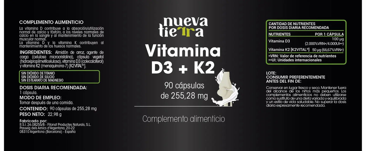 Vitamina D3-K2